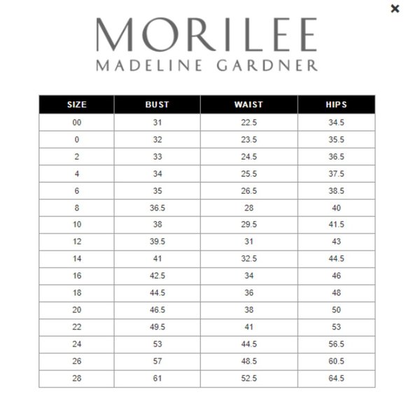 Mori Lee 72127SC Evening Dress Blue Size 10 - Picture 4 of 5